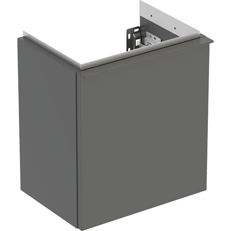 Szafka pod umywalkę iCon, z jednymi drzwiami 37x41,5x27,9 cm, lava / lakierowany matowy, lava / matowy GEBERIT 502.300.JK.1