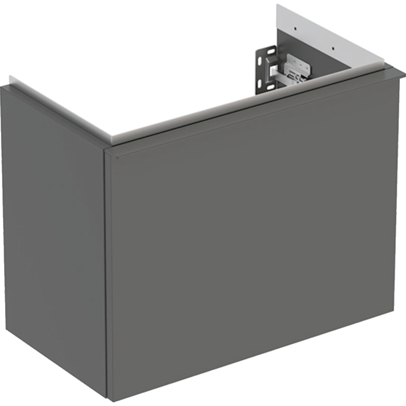 Szafka pod umywalkę iCon, z jedną szufladą 52x41,5x30,7 cm, lava / lakierowany matowy, lava / matowy GEBERIT 502.302.JK.1