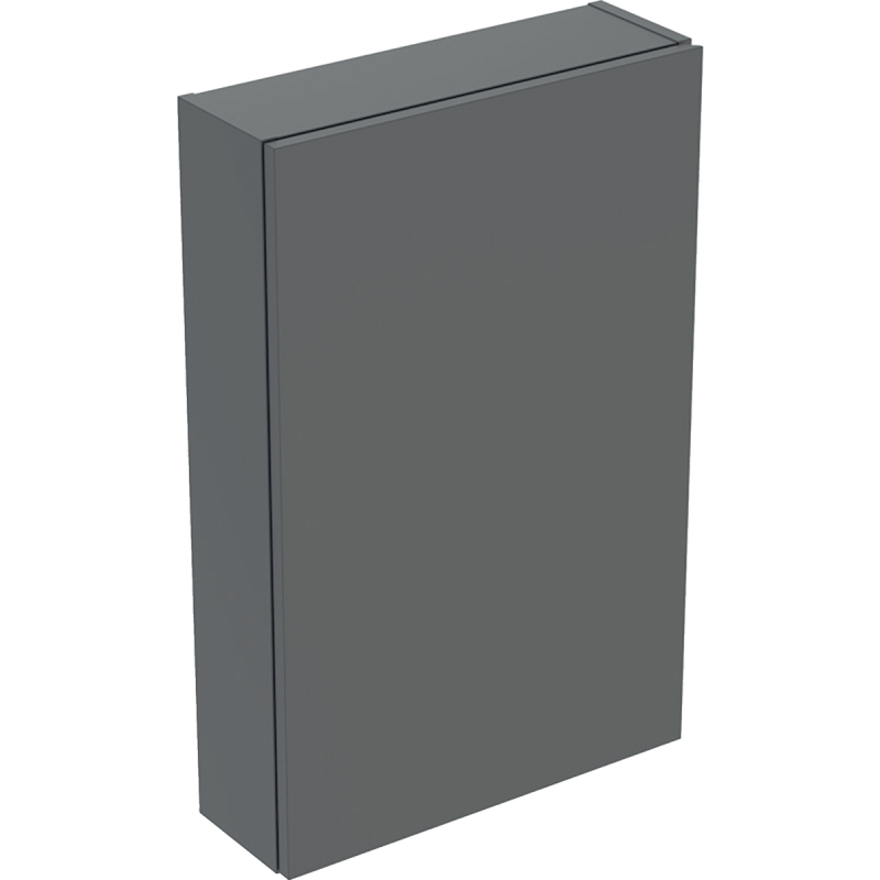 Górna szafka iCon prostokątna, z jednymi drzwiami 45 cm x 70 cm x 15 cm, Lava / Lakierowany matowy GEBERIT 502.318.JK.1