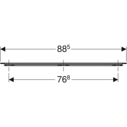 Uchwyt iCon: Chrom błyszczący, 88.5cm GEBERIT 502.361.00.1