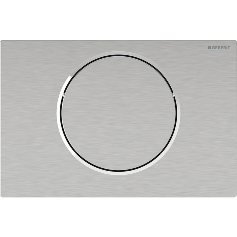 Elektroniczny zestaw uruchamiający WC, RF, Sigma10, 12cm, stal nierdz. GEBERIT 115.867.SN.6