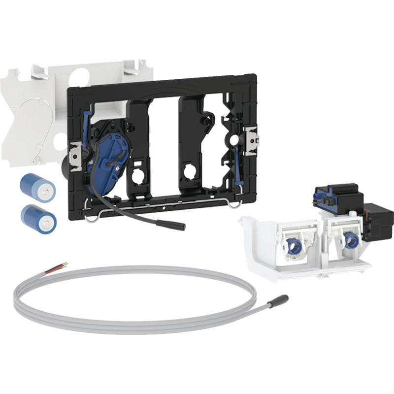 Elektroniczny zestaw uruchamiający WC, IR, zasilanie bateryjne, uniwersalny GEBERIT 115.885.00.6