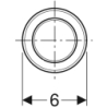 Elektroniczny zestaw uruchamiający WC, IR, Omega 12cm, Typ 10, czarny mat, easy-to-clean GEBERIT 115.956.14.6