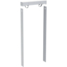 Zestaw pokrywy i boków do Monolith Plus do WC wiszącego, H114, indywidualny, aluminium szczotkowane GEBERIT 131.196.00.2
