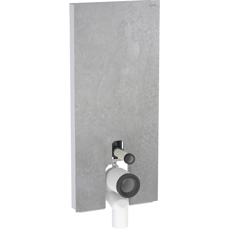 Moduł sanitarny Monolith Plus do WC stojącego, H114, imitacja betonu GEBERIT 131.233.JV.7