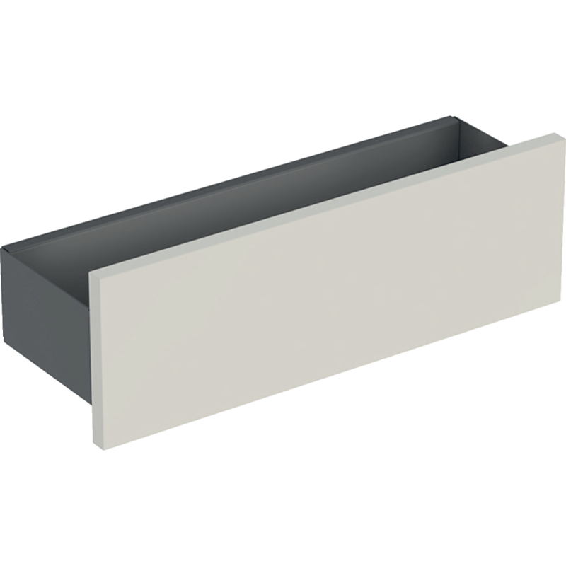 Smyle Square Półka ścienna, B45cm, H14.8cm, T15cm, otwarta, sand grey GEBERIT 500.362.JL.1