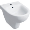 Selnova Bidet wiszący, B35cm, H34.5cm, T53cm, z przelewem, z otworem na baterię GEBERIT 500.264.01.7