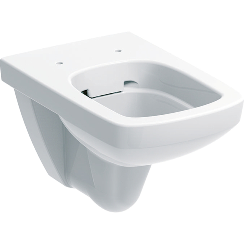 Selnova Square Wisząca miska WC, lejowa, B35cm, H34cm, T53cm, Rimfree GEBERIT 500.275.01.1