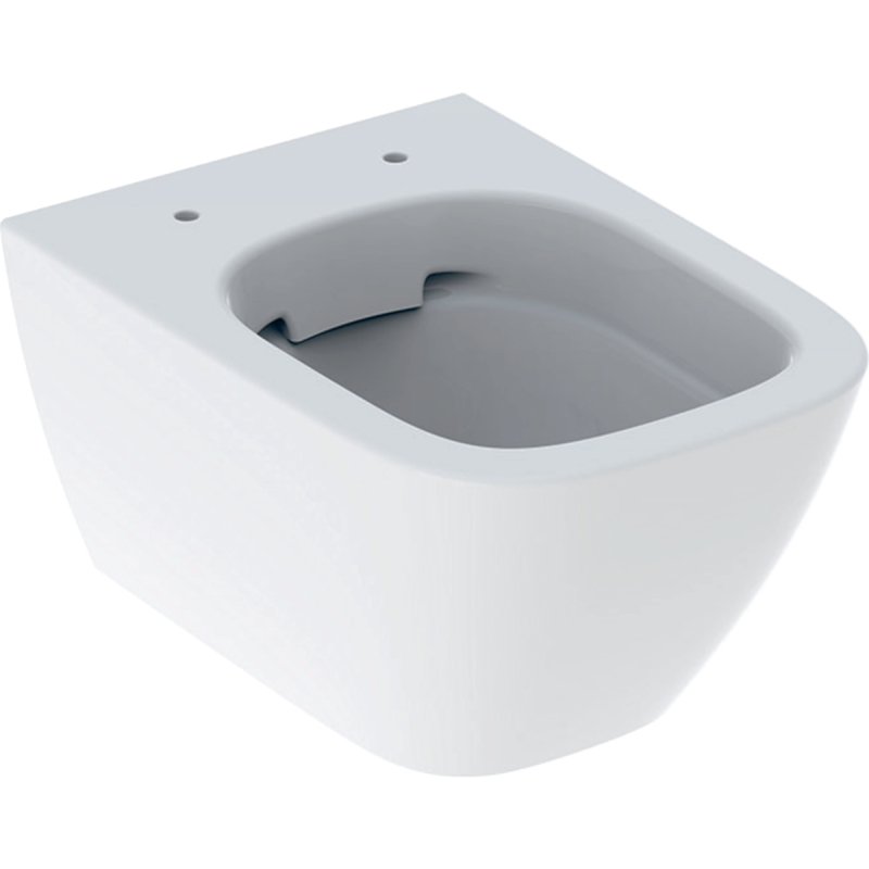Smyle Square Wisząca miska WC, lejowa, B35cm, H33cm, T49cm, krótka, Rimfree GEBERIT 500.379.01.1