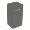 Selnova Square Szafka boczna, B33cm, H65cm, T29.7cm, z jednymi drzwiami, lava GEBERIT 501.273.00.1