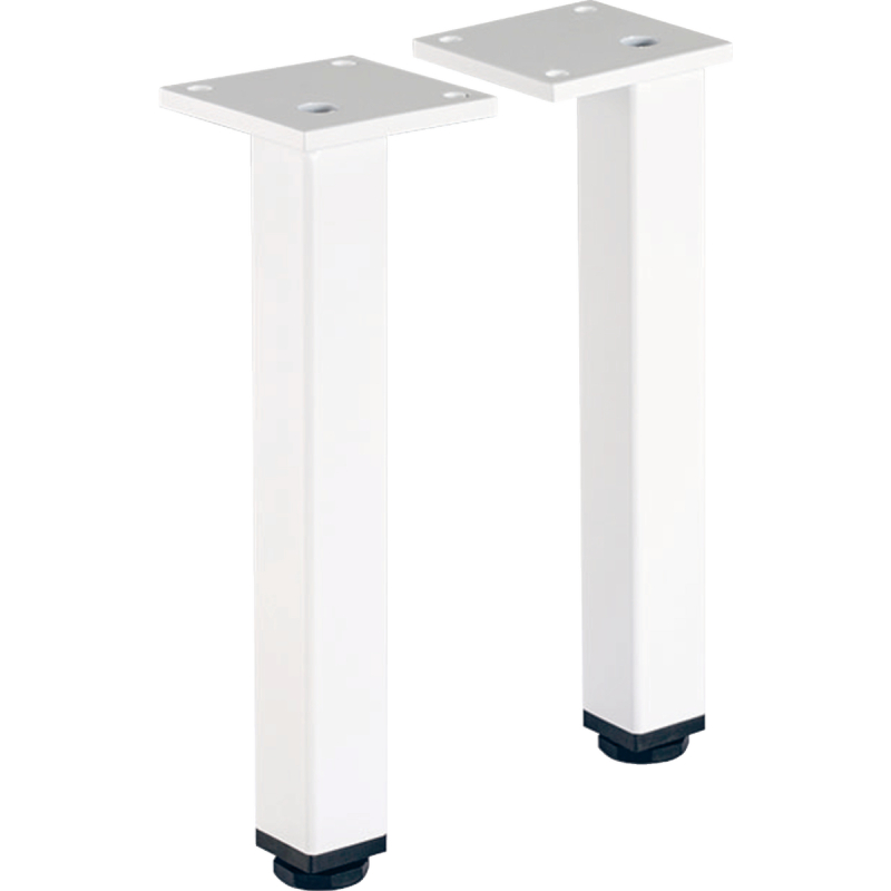 Selnova Square Zestaw nóg, H19.7-20.5cm, biały GEBERIT 501.423.01.1