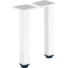 Selnova Square Zestaw nóg, H19.7-20.5cm, biały GEBERIT 501.423.01.1