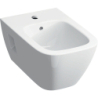 Selnova Square Bidet wiszący, B35cm, H26cm, T54cm, częściowo ukryte mocowania, z przelew, z otw. na bat. GEBERIT 501.547.01.7