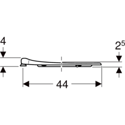 Selnova Comfort Siedzisko, mocowanie od góry, metalowe zawiasy, antybakteryjne GEBERIT 501.558.01.1