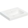 Modo Umywalka, B60cm, H15.5cm, T48.5cm, z przelewem, z otworem na baterię GEBERIT 502.832.00.1