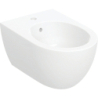 Acanto Bidet wiszący, B35.5cm, H27.5cm, T53cm, z przelewem, z otworem na baterię GEBERIT 502.825.00.1