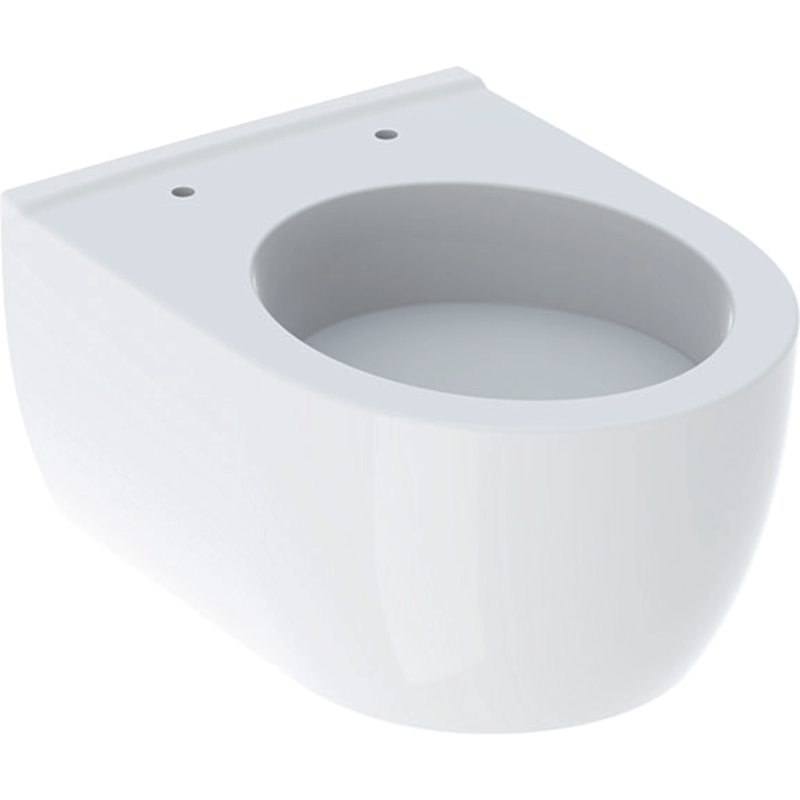 iCon Wisząca miska WC, lejowa, B35cm, H33cm, T49cm, krótka, ukryte mocowania, KeraTect GEBERIT 204030600