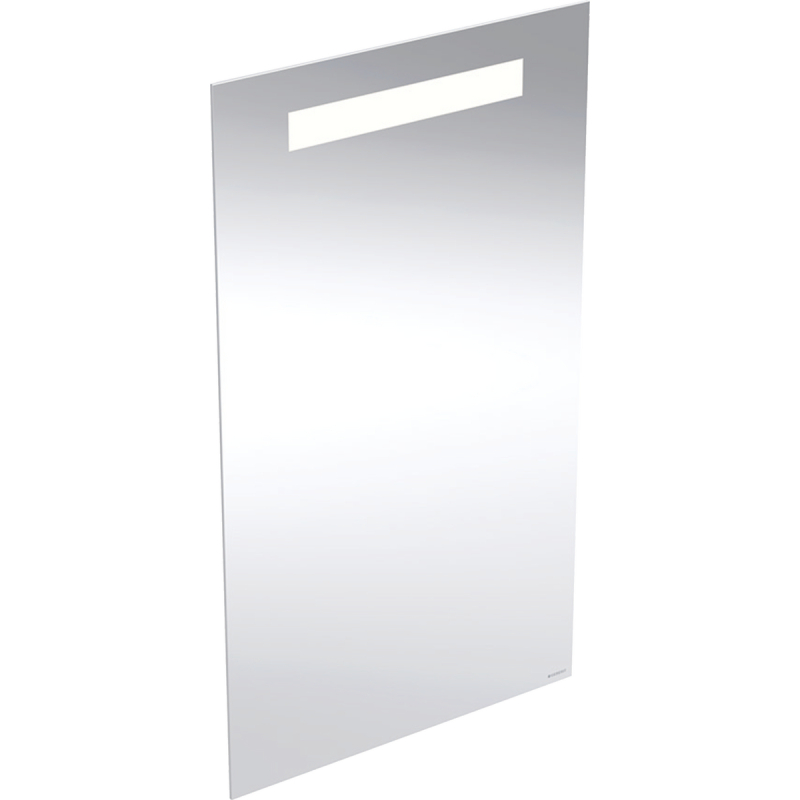 Option Basic Square Podświetlane lustro, B40cm, H70cm, T3.2cm, oświetlenie u góry, Aluminium anodyzowane GEBERIT 502.803.00.1