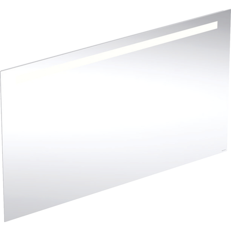 Option Basic Square Podświetlane lustro, B120cm, H70cm, T3.2cm, oświetlenie u góry, Aluminium anodyzowane GEBERIT 502.810.00.1