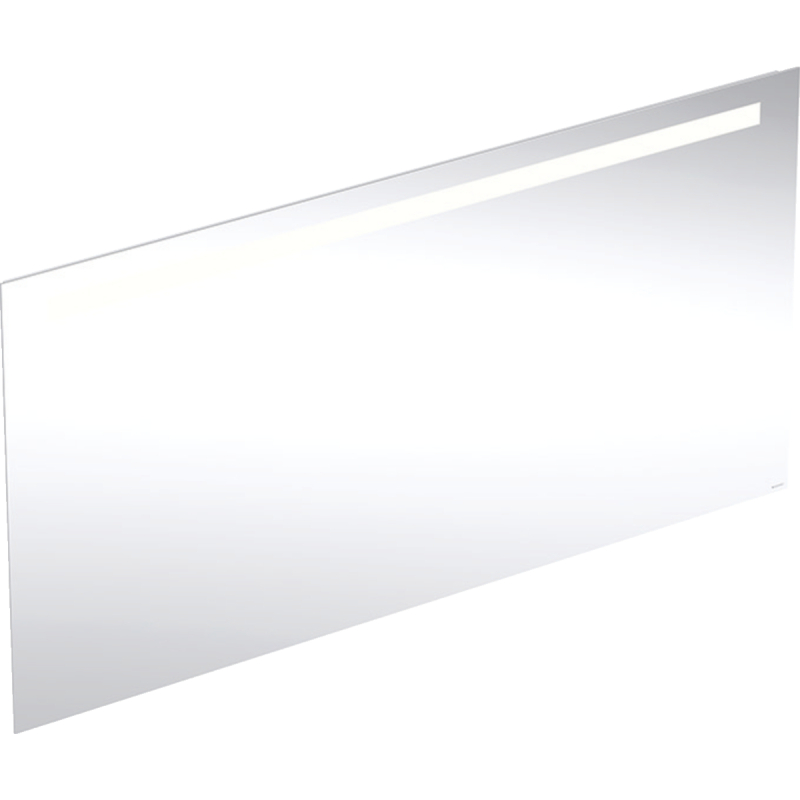 Option Basic Square Podświetlane lustro, B140cm, H70cm, T3.2cm, oświetlenie u góry, Aluminium anodyzowane GEBERIT 502.811.00.1