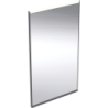 Option Plus Square Podświetlane lustro, B40cm, H70cm, T3.2cm, czarny mat, Aluminium anodyzowane GEBERIT 502.780.14.1