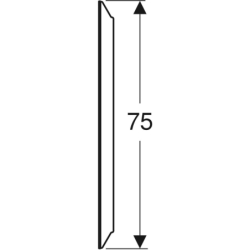 Option Round Podświetlane lustro, D75cm, T3.5cm, z bezpośrednim i pośrednim oświetleniem GEBERIT 502.798.00.1