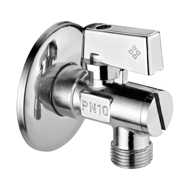 Zawór kątowy kulowy 1/2" - 3/8"  chrom DEANTE VFA_B62M
