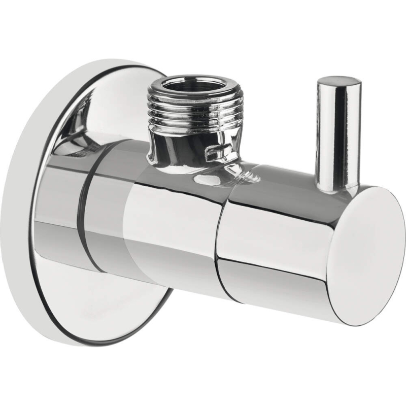 Zawór kątowy z głowicą ceramiczną 1/2" - 1/2" chrom DEANTE VFA_B63R