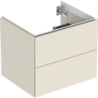 ONE Szafka pod umywalkę, B59.2cm, H50.4cm, T47cm, z dwoma szufladami, sand grey GEBERIT 505.261.00.4