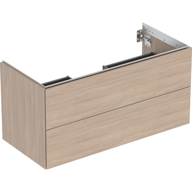 ONE Szafka pod umywalkę, B103.6cm, H50.4cm, T47cm, z dwoma szufladami, dąb GEBERIT 505.264.00.5