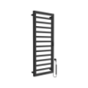 Brego Smart grzejnik łazienkowy elektryczny 115x50 cm, czarny mat EXCELLENT GREX.BRS115.BL