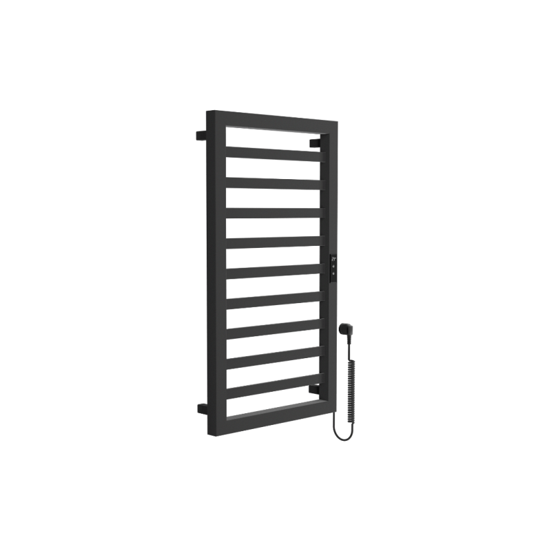 Brego Smart grzejnik łazienkowy elektryczny 91x50 cm, czarny mat EXCELLENT GREX.BRS91.BL