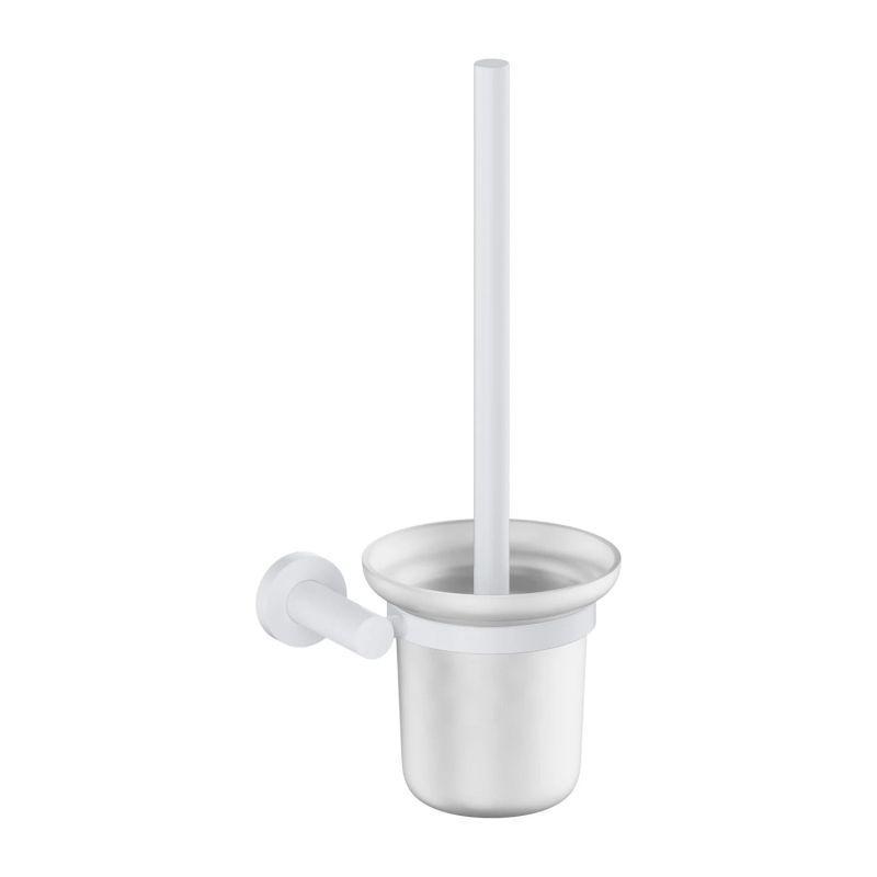 Szczotka toaletowa wisząca MODERN PROJECT biały mat OMNIRES MP60620WM