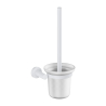 Szczotka toaletowa wisząca MODERN PROJECT biały mat OMNIRES MP60620WM