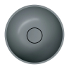 Umywalka nablatowa SHELL M+ 35cm ash grey mat OMNIRES SHELL350UNAG