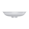 Umywalka podblatowa SHELL M+ 48x31cm biały mat OMNIRES SHELL480UPBM