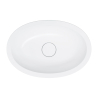 Umywalka podblatowa SHELL M+ 48x31cm biały mat OMNIRES SHELL480UPBM