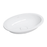 Umywalka podblatowa SHELL M+ 48x31 cm biały połysk OMNIRES SHELL480UPBP