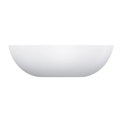 Umywalka nablatowa SHELL M+ 50x32cm biały mat OMNIRES SHELL500UNBM