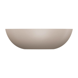 Umywalka nablatowa SHELL M+ 50x32cm dune beige mat OMNIRES SHELL500UNDB