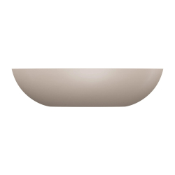Umywalka nablatowa SHELL M+ 60x35 cm dune beige mat OMNIRES SHELLUNDB