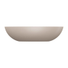 Umywalka nablatowa SHELL M+ 60x35 cm dune beige mat OMNIRES SHELLUNDB