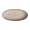 Wanna wolnostojąca SHELL M+ 160x75cm dune beige mat OMNIRES SHELLWWDB