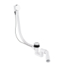 Syfon wannowy przelewowo-odpływowy CGS chrom połysk OMNIRES TK104-PLUS-3.01+64-SCR
