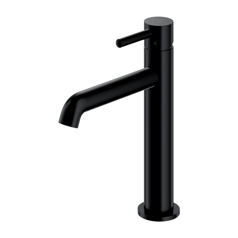 Bateria umywalkowa Y 23cm (głowica 25mm) czarny półmat OMNIRES Y1212CBL
