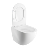 Miska toaletowa wisząca SILENT POWER z deską wolnoop. OTTAWA COMFORT 54x37cm biały połysk OMNIRES OTTAWACSPMWBP