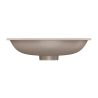 Umywalka podblatowa SHELL M+ 48x31cm dune beige mat OMNIRES SHELL480UPDB