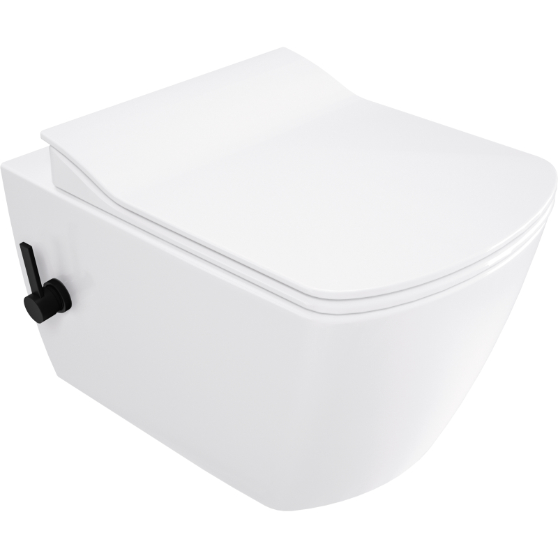 Miska WC z funkcją bidetu - z baterią mieszaczową DEANTE CDZ6WNW