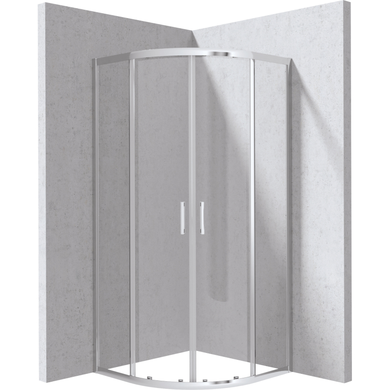 Kabina prysznicowa półokrągła 90x90 cm DEANTE KYP0099P