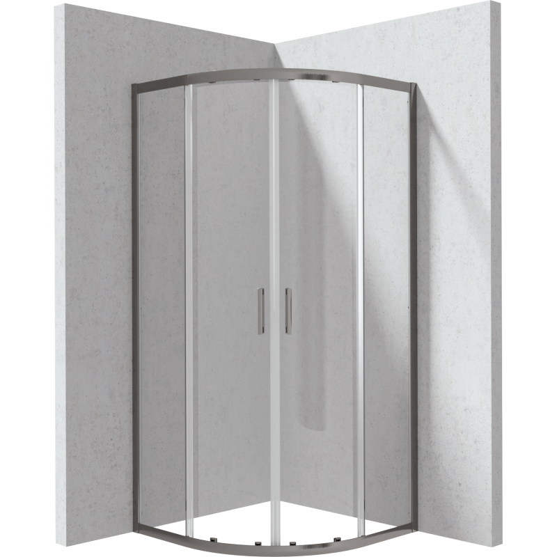 Kabina prysznicowa półokrągła 90x90 cm DEANTE KYPD099P